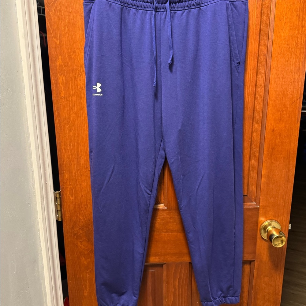 Under Armour Blue Track Pants